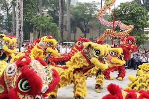 精彩的舞獅節目將成為第五郡吸引遊客 的活動之一。