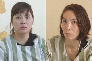 2名涉案嫌犯范氏桂（左圖）與甯氏海燕。（圖源：公安機關提供）