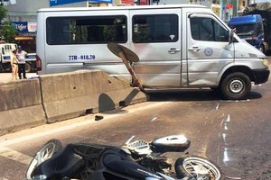 事故現場。（圖源：民越）