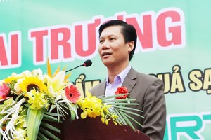 清化省工商廳副廳長呂明書。（圖源：張霸榮）