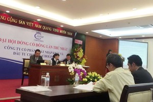 堤岸進出口與投資股份公司舉行的年度股東大會。（示意圖源：互聯網）