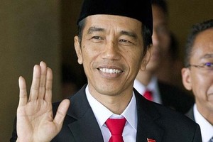 現任總統佐科領先約10個百分點。（圖源：互聯網）