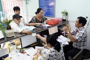 民眾來第十郡第四坊人委會辦理手續時不需久等並獲得細心指引。