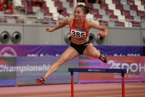 郭氏蘭比賽中。（圖源：互聯網）