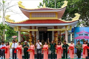 西都營英雄烈士紀念館落成剪綵儀式。（圖源：越通社）