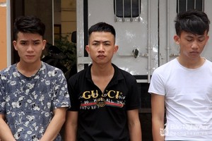 阮友進（中）被確定為詐騙團夥中的頭目。（圖源：熊鵬）