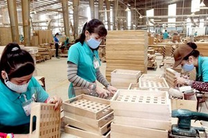 木製品工廠一隅。（圖源：PV）