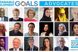 聯合國任命馬雲為全球可持續發展倡導者，他是17人之中唯一企業家。（圖源：互聯網）