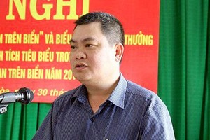 富安省綏和市市委委員、人委會副主席阮良生。（圖源：T.L）