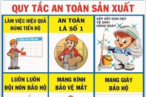 勞動安全宣傳海報。（圖源：互聯網）