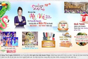 第十八次美甲俱樂部盛會將於本月23日上午舉辦。（圖源：網站截圖）