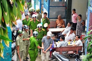 警方逮捕一名此前犯罪嫌疑人。（圖源：志石）