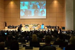 第72屆世界衛生大會當地時間20日在日內瓦開幕。（圖源：互聯網）