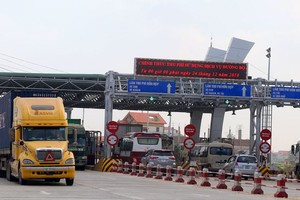 越南陸路總局：各 BOT 站月均收費逾萬億元。（圖源：互聯網）