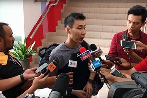 李宗偉接受媒體訪問。（圖源：互聯網）