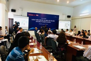 “減少投資移民(EB-5)風險與保護財產”座談會現場一瞥。（圖源：玲英）