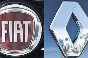 菲亞特-克萊斯勒集團和雷諾合併將打破世界汽車格局。 （圖片來源：AFP）