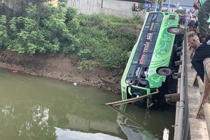 事故現場。（圖源：N. Quyên）