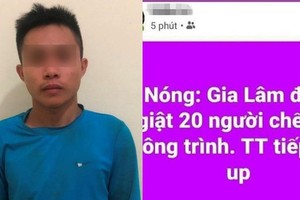 在臉書社交網上散播謠言者陳文尺被查處。（圖源：警方提供）