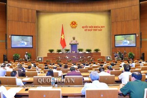 國會議事堂現場。（圖源：Quochoi.vn）