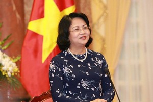 國家副主席鄧氏玉盛。（圖源：越通社）