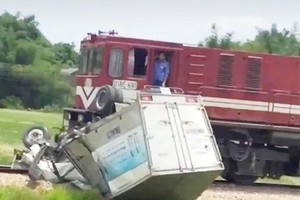 事故現場。（圖源：楊光）