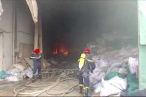 火警現場。（圖源：越通社）