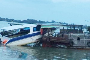 事故現場。（圖源：隆安報）