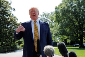 美國總統特朗普。（圖源：路透社）