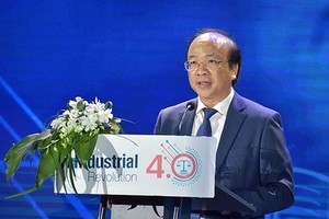 司法部副部長潘志孝在開幕儀式上致詞。（圖源：英芳）