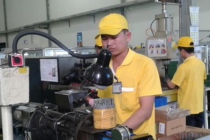 由越南製造的機器產品須不斷提升科技含量才能在國內外市場 進行競爭。
