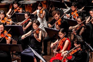 圖為西貢年輕交響樂團(SPYO)。（圖源：N.Hoa）