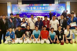 越南參加克拉術亞洲青年錦標賽。（圖源：互聯網）