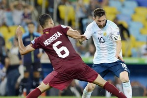 阿根廷以2比0擊敗委內瑞拉，晉級4強，將對巴西。（圖源：互聯網）