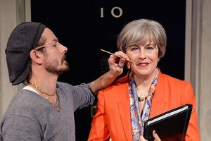 英國倫敦杜莎夫人蠟像館在英國首相特蕾莎‧梅準備卸任前將其蠟像從永久展品中撤下。（圖源：互聯網）