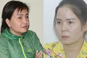 被刑拘的2名涉案嫌犯武氏金水（左圖）和裴氏深。（圖源：嘉慶）