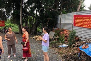 被騙賣位於平新郡安樂坊林宏街李昭皇公寓邊的地段的受害者們。