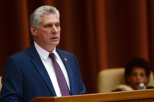 現任古巴國務委員會主席兼部長會議主席迪亞斯-卡內爾。（圖源：互聯網）