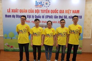 我國第五十次國際物理奧林匹克參賽團隊。（圖源：雪明）