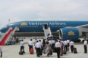 越南航空局：上半年航運逾 3850 萬名乘客。（圖源：田升）