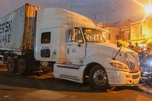 車禍現場。（圖源：G.H）