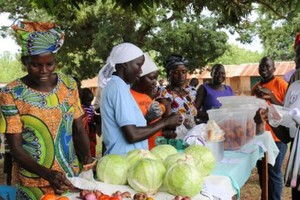高昂的食品價格和惡性通貨膨脹導致南蘇丹的饑餓情況加劇。（圖源：WFP）