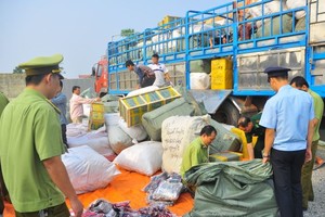 職能力量查獲走私商品。（圖源：互聯網）