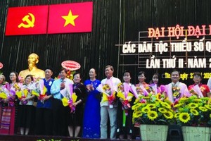 大會介紹了12位代表(華人共5人)和2位候補代表參加第三屆本市少數民族代表大會。