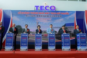 東元(越南)電機美福新廠落成啟用儀式。