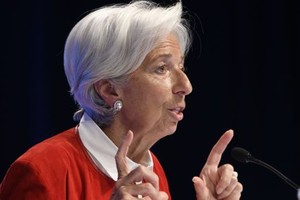 國際貨幣基金組織（IMF）總裁拉加德。（圖源：互聯網）