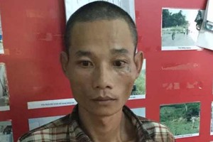 被拘留的撞警車司機阮清雄。（圖源：互聯網）