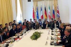 伊核協議5國（俄、中、英、法、德）與伊朗在維也納召開特別會議。（圖源：路透社）