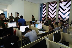 賭博團夥的調度室。（圖源：公安部）