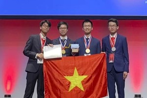 圖為我國第五十一次國際化學奧林匹克參賽團隊。（圖源：教育與培訓部）